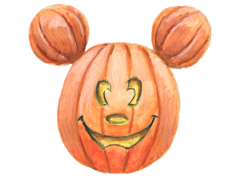 Disney Pumpkin Mickey Halloween