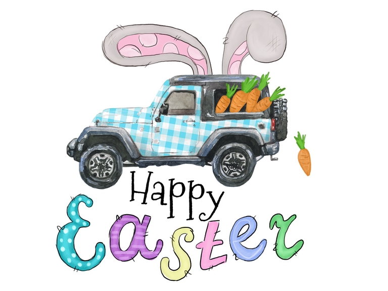 Easter Jeep Carrot