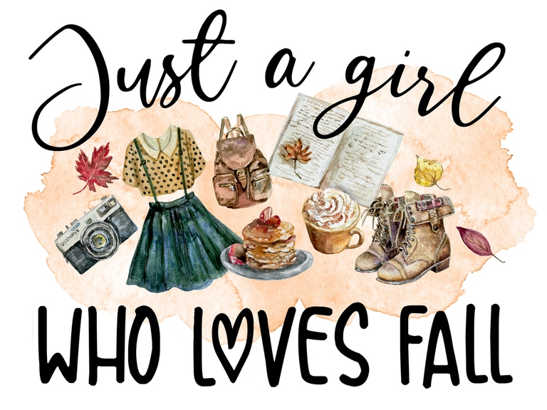 Just A Girl Who Loves Fall Pumpkin