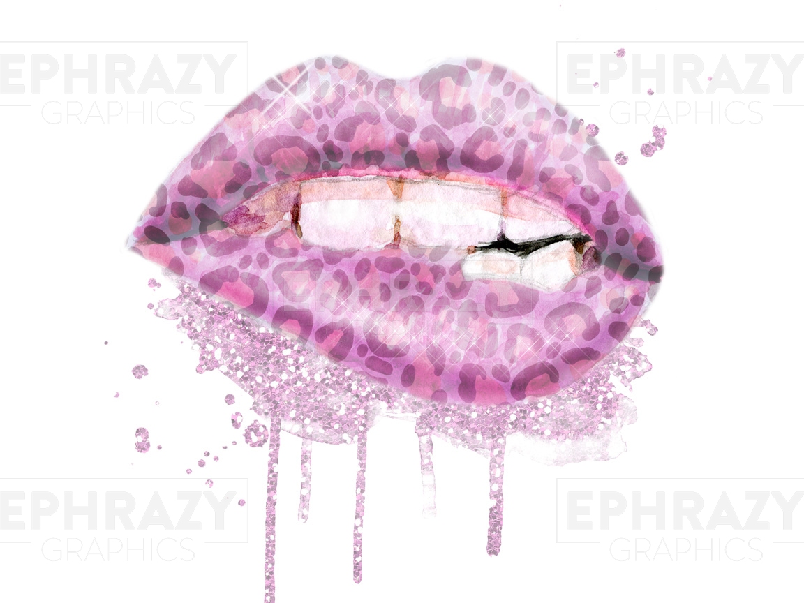 Glitter Melting Dripping Lips Sublimation File, Best Selling, Craft File,  Print at home, Sticker File, Trending, PNG