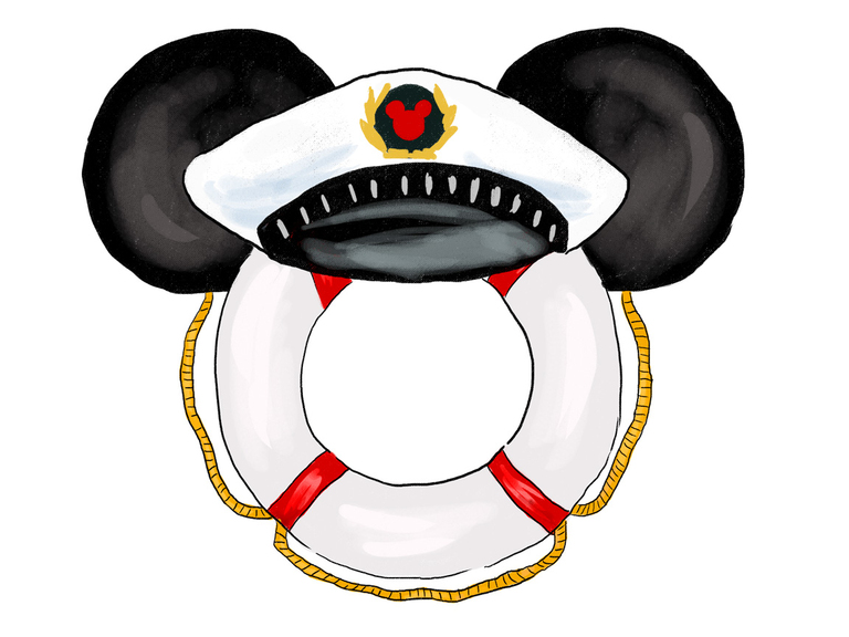 Mickey Disney Cruise Dream Print Printable Digital Clipart Graphics Download Sublimation