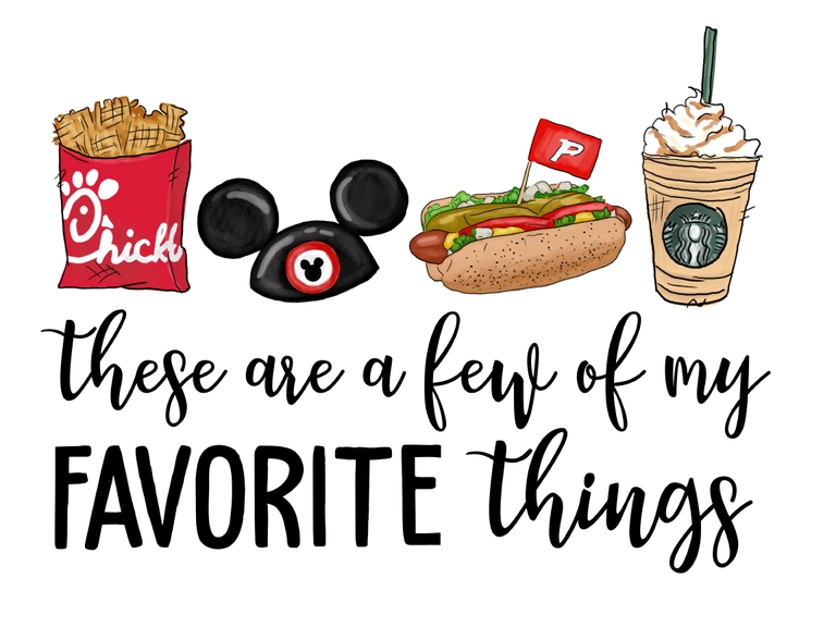 Favorite Things Disney Mickey Portillo's Chick Fil A Print Digital Sublimation Clipart Printable Png