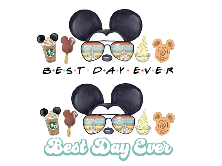 Disney Mickey Sunglasses Castle Retro Snacks