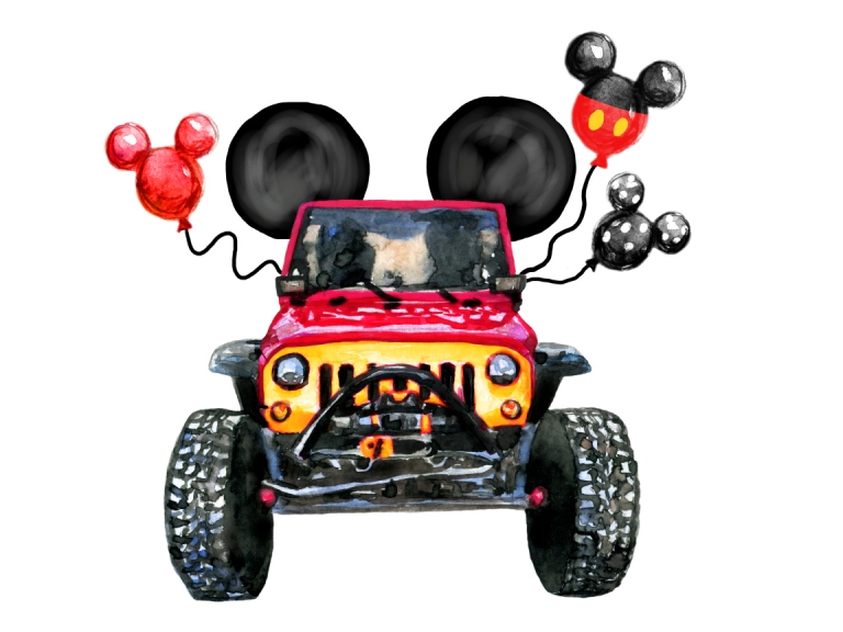 Disney Jeep Mickey