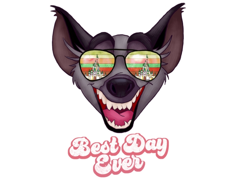 Disney Hyena Lion King Banzai Sunglasses Retro Sunset Best Day Ever
