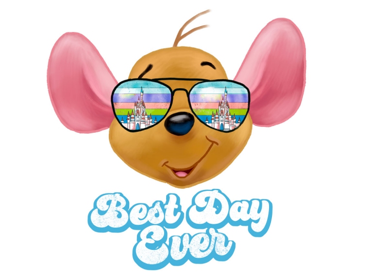 Roo Winnie the Pooh Disney Sunglasses Retro Sunset Best Day Ever