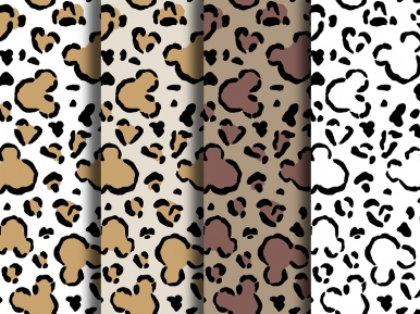 Disney Cheetah Leopard Mickey Pattern 4
